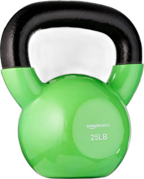 Amazon Basics Vinyl Kettlebell
