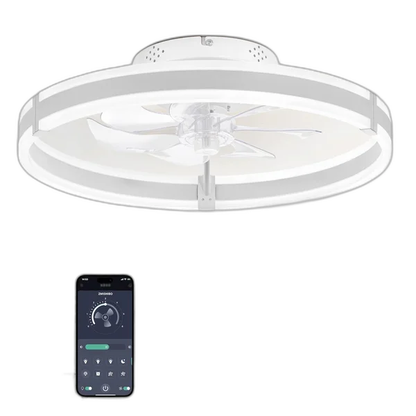 ZMISHIBO Ceiling Fans with Lights and Remote