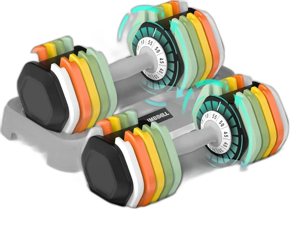 SKOK 25/55 lbs Adjustable Dumbbells Set