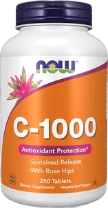 NOW Foods Vitamin C-1000 with Rose Hips