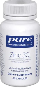 Pure Encapsulations Zinc 30 mg