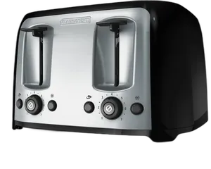 BLACK+DECKER 4-Slice Toaster