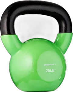 Amazon Basics Vinyl Kettlebell