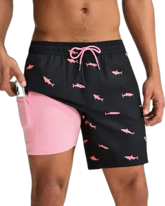 maamgic 2 in 1 Mens Swim Trunks
