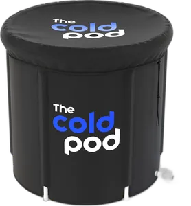 The Cold Pod Ice Bath Tub for Athletes with Cover: 88 Gallons Cold Plunge Tub for Recovery