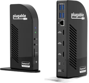 Plugable USB-C Triple Monitor Docking Station