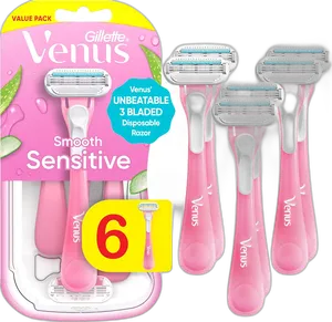 Gillette Venus Sensitive Disposable Razors