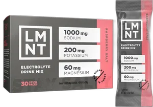 LMNT Zero Sugar Electrolytes Raspberry